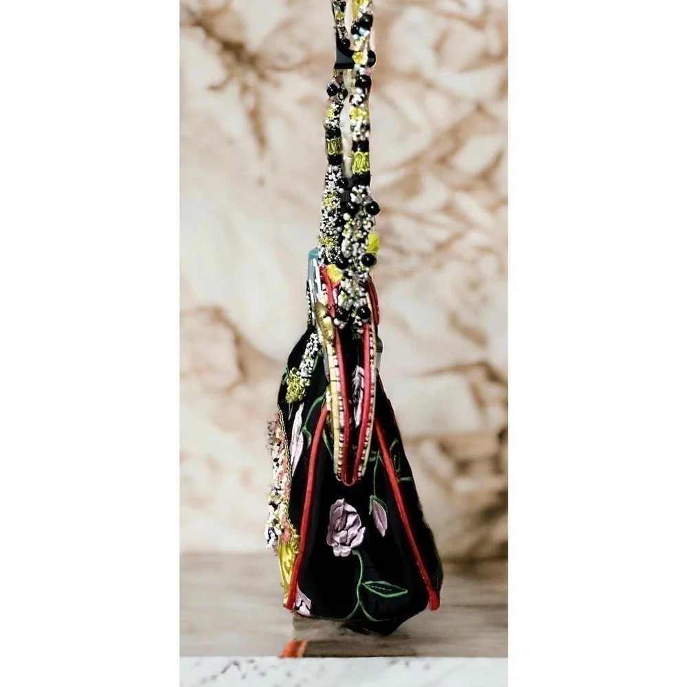 Vintage Mary Frances “Friendship Rose” Handbag